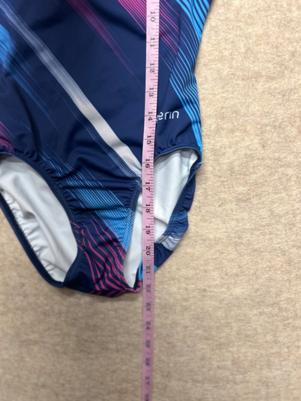 Erin Blue Pink Sportsplex Classic Gymnastics Leotard Child Medium LEO Meet - Picture 6 of 6